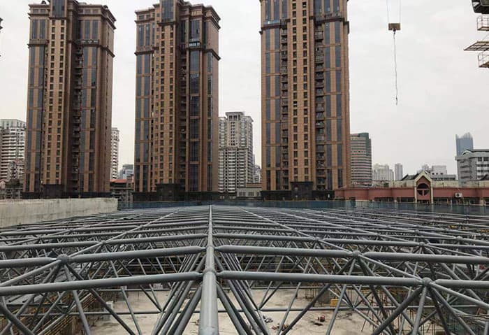 嵊州螺栓球网架结构