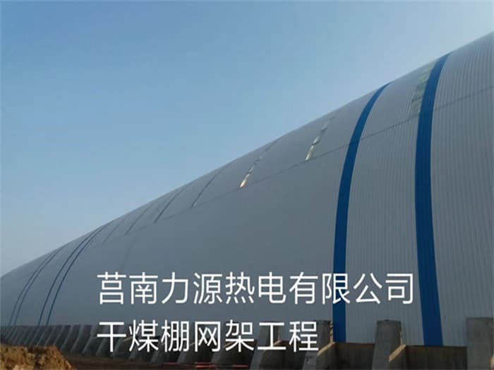 嵊州力源热电有限公司干煤棚网架工程